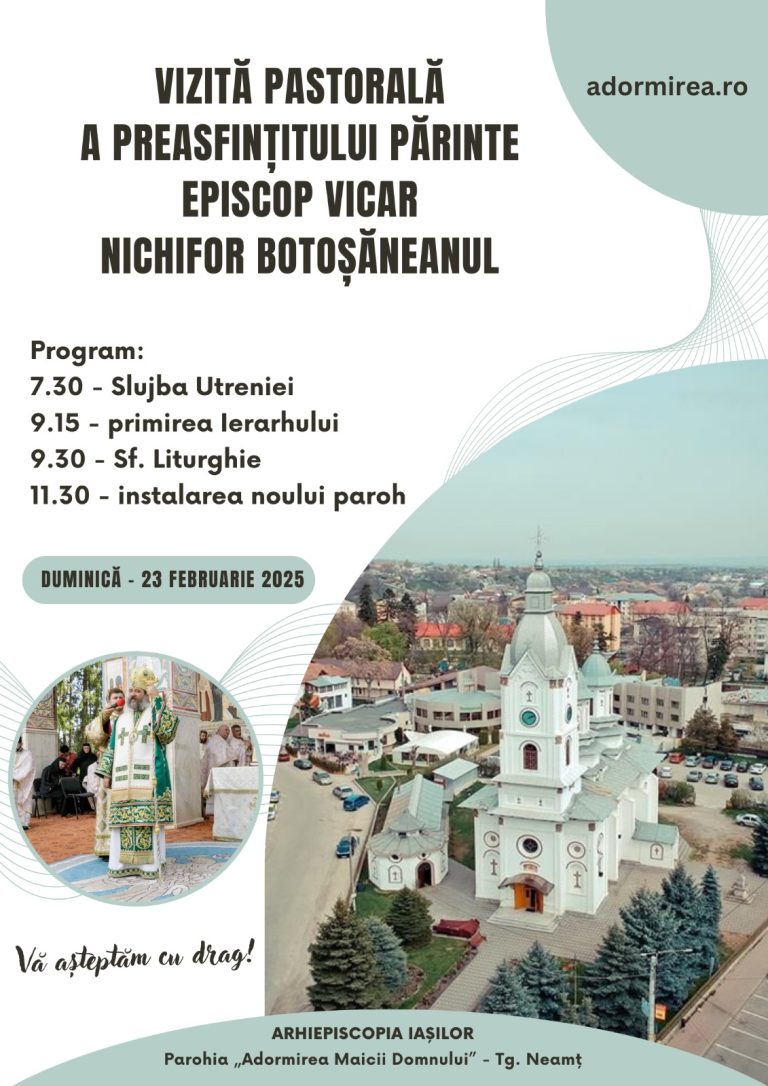 Vizita pastorală a PS Nichifor Botoșăneanul